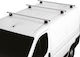 Fabbri Aluminum Car Roof Bars 150cm for Volkswagen Crafter Set with Roof Rack Legs and Lock