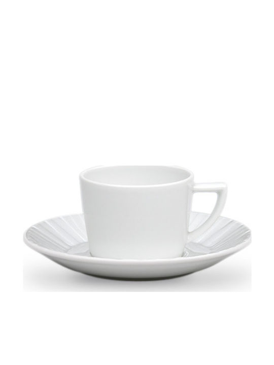 Schonwald Porcelain Coffee Cup Set 180ml White