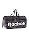 Reebok Active Core Graphic Medium Grip Τσάντα Ώμου για Γυμναστήριο Γκρι