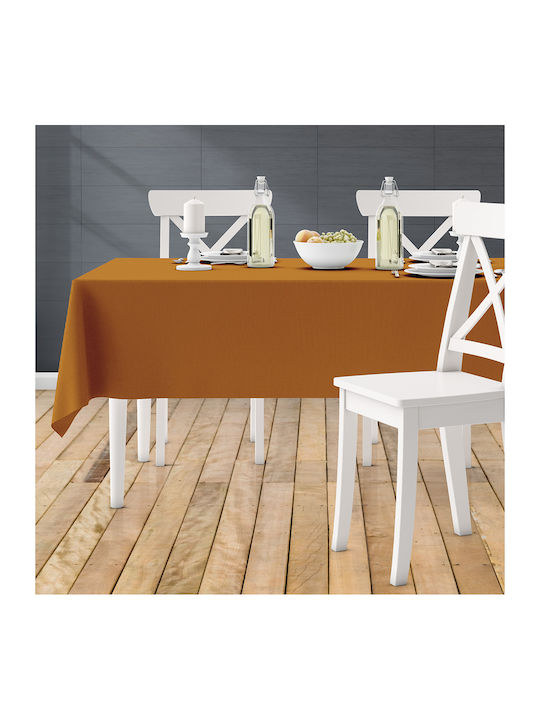 Lino Home Tablecloth Renas 106 Orange 140x180cm
