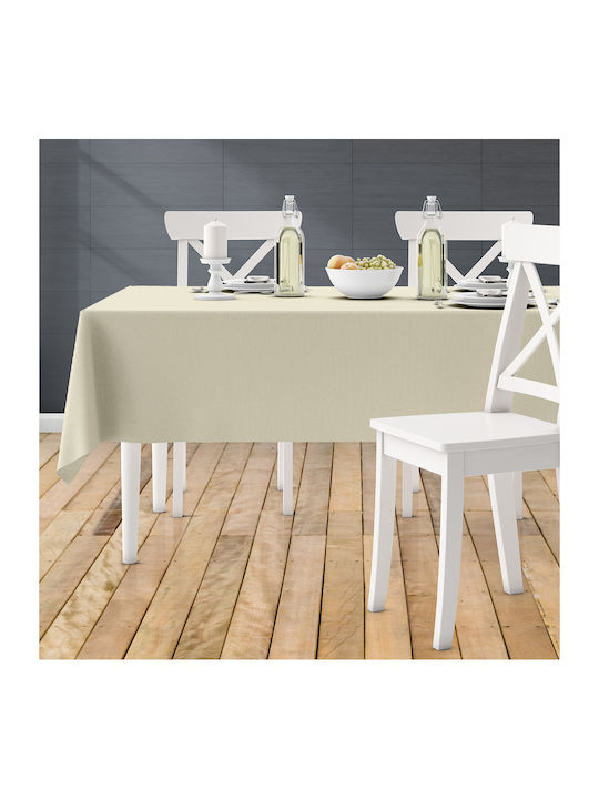 Lino Home Tablecloth Renas 250 Cream 140x180cm