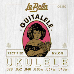 La Bella Set of Nylon Strings for Ukulele Guitalele 28 - 48"