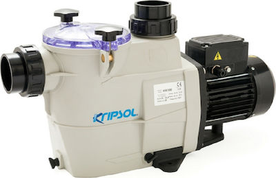 Kripsol Pompa pentru piscină Koral de filtrare Cu o singură fază cu putere de 0.75hp și debit maxim de apă 11500 litri/oră