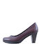 La Coquette Burgundy Medium Heels C3277