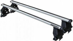 Menabo 112cm. 5D 2007-2014 (with Roof Rack Legs) Silver