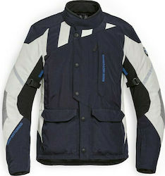 BMW PaceDry Adventure 4 Season Cordura Men's Riding Jacket Waterproof Blue