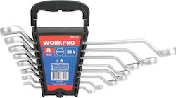 WorkPro Σετ 8 Διπλά Κλειδιά Πολύγωνα Κυρτά