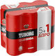 Tuborg Σόδα με Ανθρακικό σε Κουτί 6x330ml