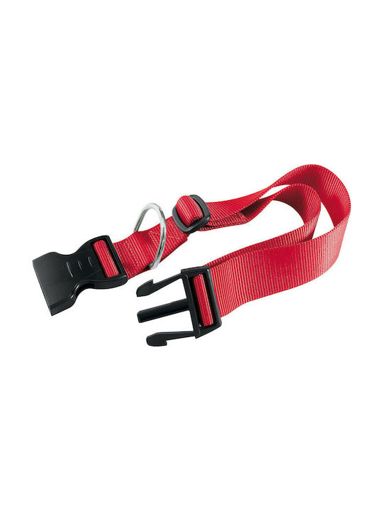 Ferplast Club Dog Collar in Red color Nylon C15/44