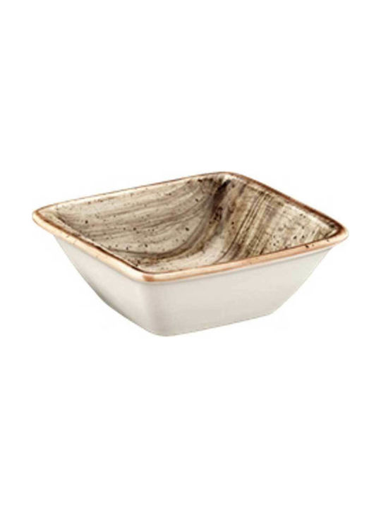 Bonna Terrain Dip Serving Bowl Square made of P...