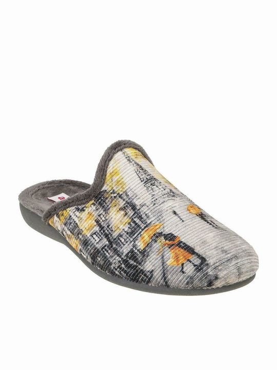 Adam's Shoes Women's Slipper In Gray Colour