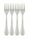 Inox Fruit/Dessert Fork Set Silver 4pcs
