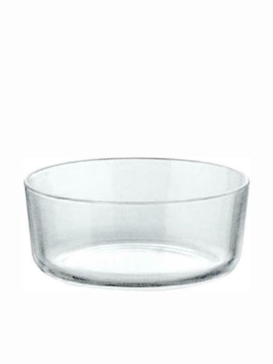 Abert Glass Serving Bowl Διάφανο with Diameter 15εκ. 1pcs