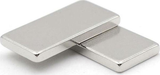 Sprintis Schenk GmbH & Co. KG Magnet Neodym Rechteckig mit Aufkleber und Anziehungskraft 0.9kg 20x10x1mm 1Stück