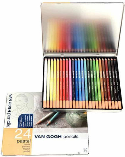 Royal Talens Λαδοπαστέλ Van Gogh Pencils Pastel 24 Χρωμάτων