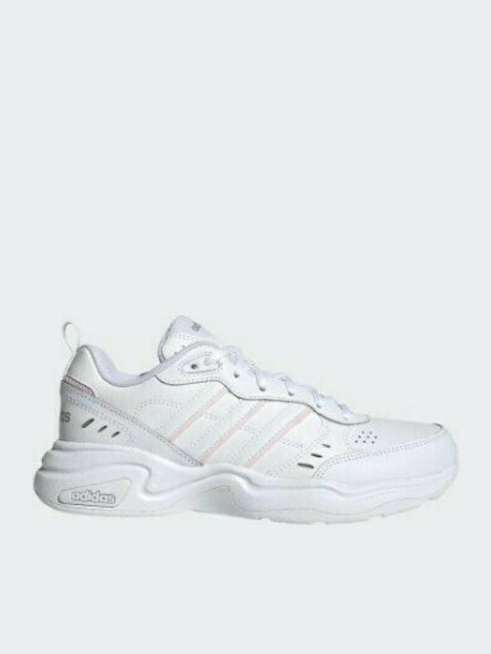 Adidas Strutter Γυναικεία Chunky Sneakers Cloud White / Clear Pink