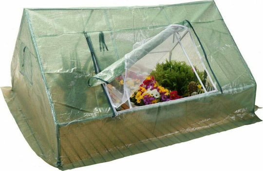 Greenhouse Tunnel with Metal Frame, 180x133x93 cm Greenhouse Tunnel with Metal Frame