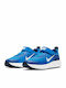 Wearallday Psv Kids Sports Shoes Running with Hoop & Loop Closure Blue
