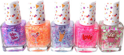 Create It Confetti Kids Nail Polishes 5pcs