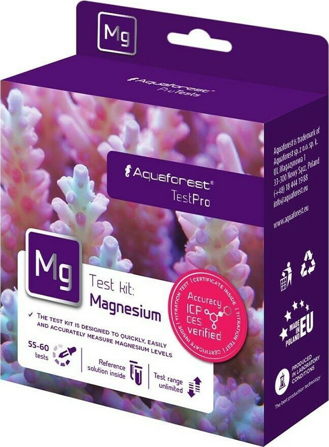 Aquaforest Magnesium Test Kit 55 60 Tests Skroutz.gr