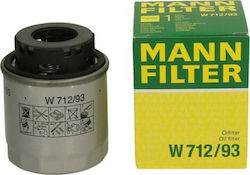 Mann Filter Car Oil Filter for Audi / Seat / Skoda / VW Φίλτρο Λαδιού Αυτοκινήτου για Vw Scirocco-Golf V/Seat Ibiza V/Leon II