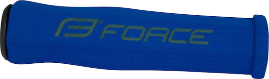 Force Foam Hard MTB 38280 Bicycle Handlebar Grips σε Blue Χρώμα