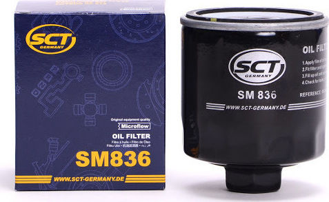 Sct Germany Φίλτρο Λαδιού Αυτοκινήτου με Βίδα για Audi-Seat-Skoda-Vw