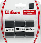 Wilson Overgrip Pro Soft Overgrip Black 3pcs