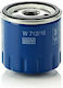 Mann Filter Car Oil Filter W 712/16 for Alfa Romeo Φίλτρο Λαδιού Αυτοκινήτου για Alfa Romeo/Fiat/Lancia