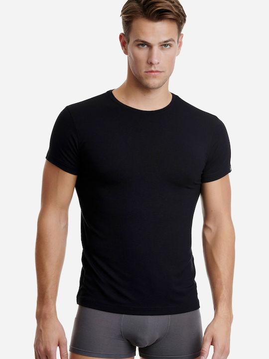 Walk Herren Unterhemden in Schwarz Farbe 1Packung