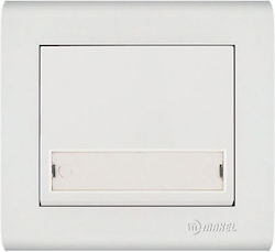 Makel Manolya Knopf Glocke in Weiß Farbe 41001130