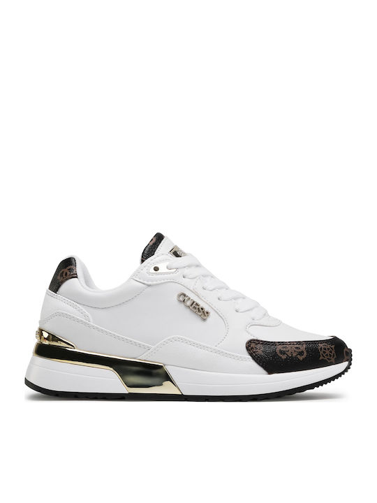 Guess Moxea Sneakers Pentru Femei Albe