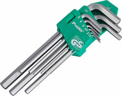 Proskit Set 9 Allen Wrenches L