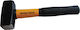 WorkPro 600000.0009 Βαριοπούλα 1kg με Λαβή Fiberglass