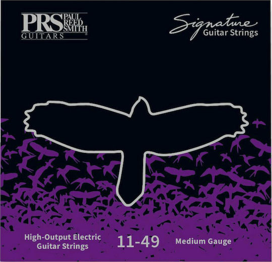 PRS Guitars Set of Nickel Plated Steel Electric Guitar Strings 11 - 49 Medium