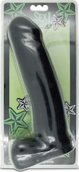 Topco Sales Sex Please Perfect Penis Glass Dildo Black 20cm