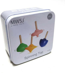 iwood Spinning Top MWSJ Wooden Spinning Top for 3+ Years Old