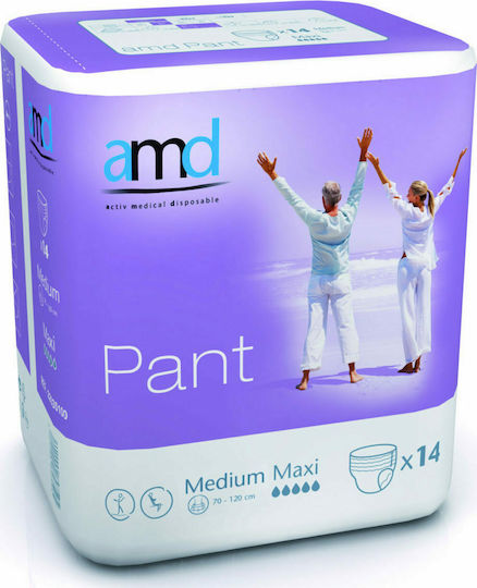 AMD Incontinence Maxi Incontinence Underwear Medium 14pcs