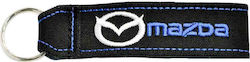 Mazda Handmade Mazda Fabric Keychain Black