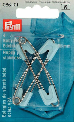 Prym Sewing Safety Pins Ασφαλείας Σιέλ 5,5εκ. 4τμχ