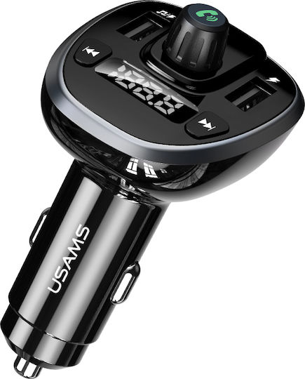 Usams FM Car Transmitter US-CC115 with Bluetooth / USB