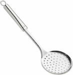 Ghidini Shallow Spoon Slotted Colander Stainless Steel Silver