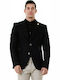 Stefan Fashion Men's Suit Jacket Slim Fit Black