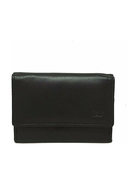 RCM 6473 Men's Leather Wallet Black