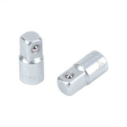 Tactix Адаптор за Кастании CR-V 3/8'' в 1/2'' Адаптор с Добре дошли 3/8'' и Адаптори на контакт 1/2'' Tactix Адаптор за Кастании CR-V 3/8'' в 1/2'' Адаптор с Добре дошли 3/8'' и Адаптори на контакт 1/2''