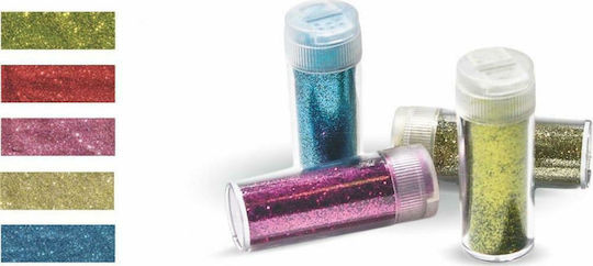 Uni Pap Junior Χρυσόσκονη Glitter Ροζ σε Αλατιέρα 7gr