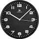 Justaminute Silent Ceas de Perete Plastic Negru Ø29cm