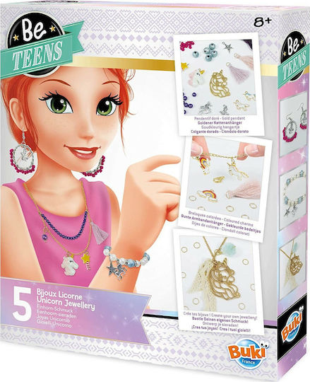 Buki Jewelry Jewelry Making with Unicorn for Children 8+ Years