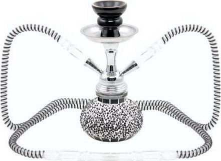 Atomic Ναργιλές Mini Stones Doppelter Silber 25cm