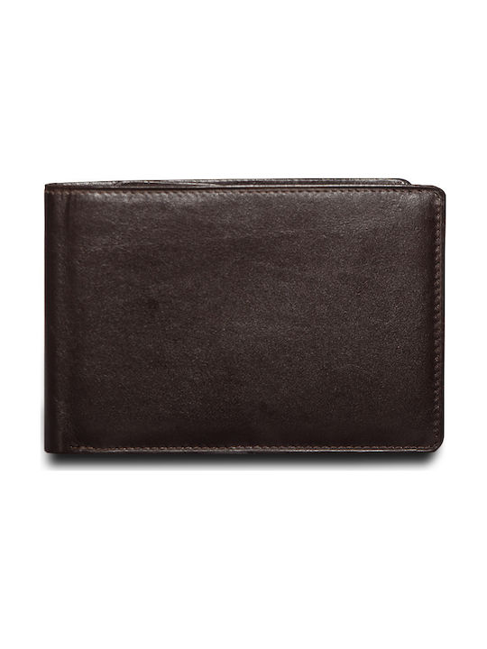 Kouros 1005 Men's Leather Wallet Brown